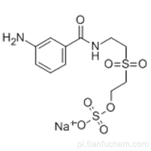 Wodorosiarczan 2- [2 - [(3-aminobenzoilo) amino] etylosulfonylo] etylu CAS 121315-20-6
